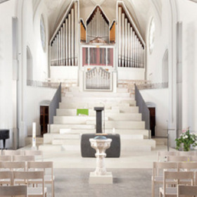 Mozart und Bach - W. A. Mozart, Große Messe c-Moll; J. S. Bach, Kantate 131 "Aus der Tiefen"
