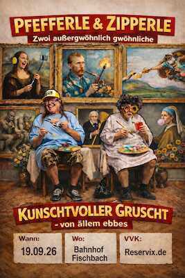 "Kunschtvoller Gruscht" von ällem ebbes - Schwäbische Comedy