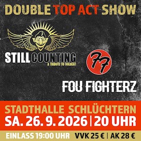 DOUBLE TOP ACT SHOW - FOO FIGHTERS & VOLBEAT Tribute Band