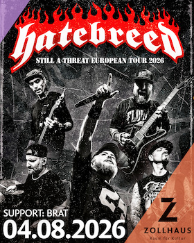 Hatebreed - Support: BRAT