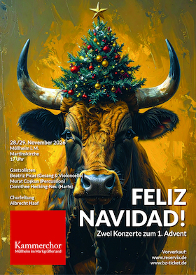 FELIZ NAVIDAD - Zwei Konzerte zum 1. Advent 2026