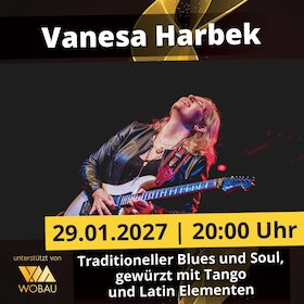 Vanesa Harbek – The Queen of Latin Blues (Argentinien) | Magdeburg | machwerk