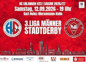 HC Erlangen U23 gegen TV Erlangen-Bruck