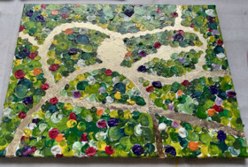 Creative Night - Motiv: Struktur, Paste, Garten