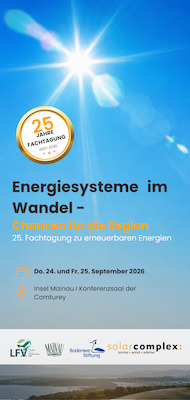 Energiesysteme im Wandel - Chancen für die Region