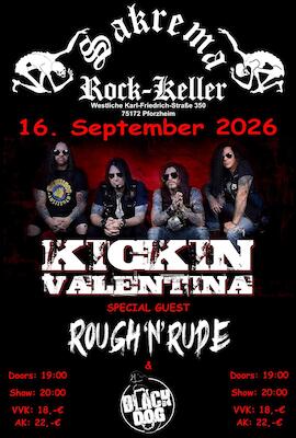 Rock from the States – Kickin Valentina Live - Live im Sakrema