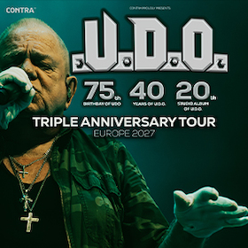 U.D.O. - Triple Anniversary Tour 2027