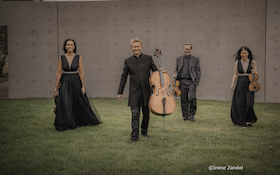 Minguet Quartett - Ulrich Isfort – 1. Violine; Annette Reisinger – 2. Violine; Aida-Carmen Soanea – Viola; Matthias Diener – Violoncello