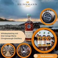 Whiskytasting mit Drei Gänge Menü