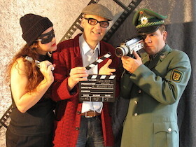 FREISTIL Dinner-Krimi "Mord am Filmset" im Dattler/ Freiburg - Mit Vier-Gänge Menü und Apéritif