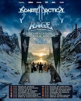 Rage + Sonata Arctica mit Orchester - Co – Headliner Tour 2027