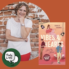Interaktive Lesung mit Doris R. Thomas zu "Vibes & Hearts"