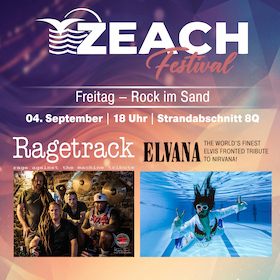 ZEACH Festival - Freitag - Rock im Sand