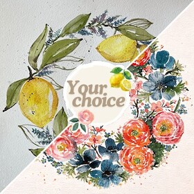 Kreativworkshop: Aquarell in der „Loose Watercolor“-Technik: Moderne Blumenkränze