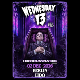Wednesday 13 - Cursed Blessings Tour