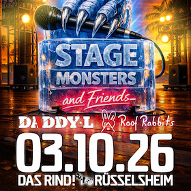 Stagemonsters & Friends mit Daddy-L & Roof Rabbits