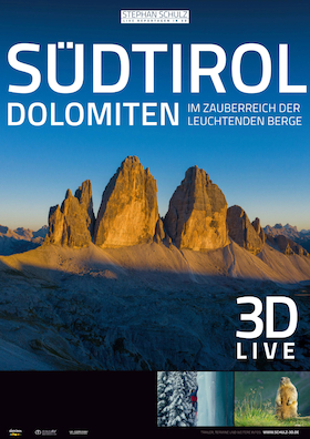 3D Show: Südtirol & Dolomiten