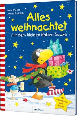 Alles weihnachtet mit dem kleinen Rabe Socke