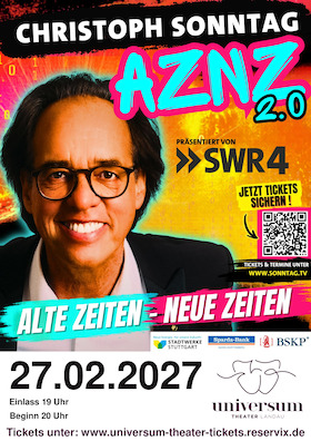 KABARETT - Christoph Sonntag „AZ/NZ 2.0"