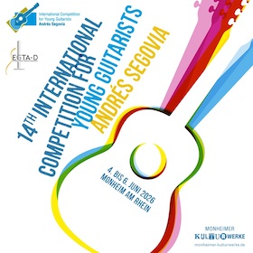 Das große Preisträgerkonzert 2026 - 14. Internationale Jugendwettbewerb für Gitarre „Andrés Segovia“