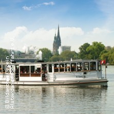 Alster-Rundfahrt mit Rondeelteich - Dampfschiff ST. GEORG