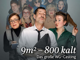 9 Quadratmeter -800,- kalt