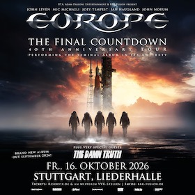 EUROPE - The Final Countdown - 40th Anniversary Tour