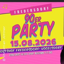 90er Party Fredersdorf-Vogelsdorf