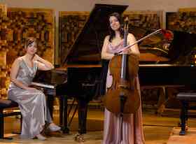 Salonkonzert mit İnci Yakar Birol, Klavier und Gözde Yaşar, Cello - mit Werken von Claude Debussy, Vincent d’Indy und César Franck