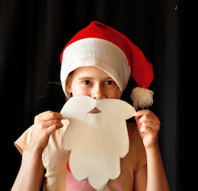 Die Frau vom Weihnachtsmann