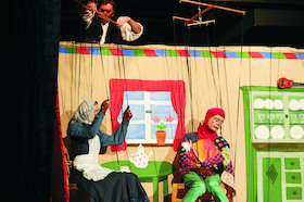 Sartolo, der Puppenspieler