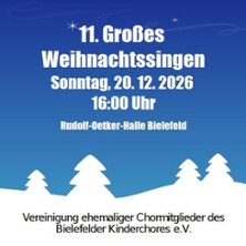 11. Großes Weihnachtssingen 2026