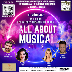 All About Musical VOL. 3 - mit Misha Kovar, Pamina Lenn, Robin Reitsma, Ilias Sidi-Yacoub
