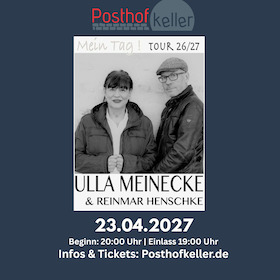 Ulla Meinecke - Mein Tag Tour 2026/2027