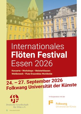 Internationales Flöten Festival - Essen 2026 - Konzert