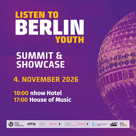 Listen to Berlin: Youth - Dein Sprungbrett in die Musikbranche