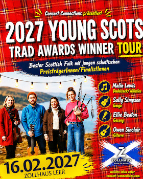 Young Scots Trad Awards Winner Tour 2027 - Die nächste Generation des schottischen Folk!