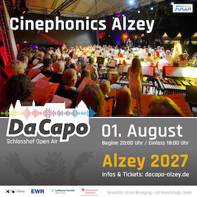 Da Capo 2027 - Cinephonics Alzey - Jetzt schlägt´s dreizehn!