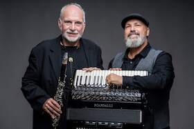Helmut Eisel & Nino Deda im Folkclub Prisma e.V. Pforzheim - Klezmer goes Balkan