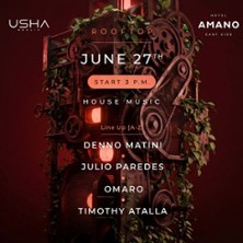 Amano Open Air Rooftop Party
