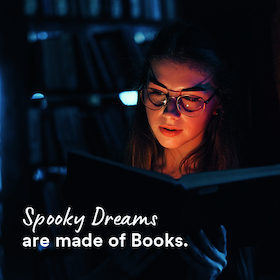 Übernachte in unserer Buchhandlung in der Halloween Nacht