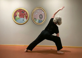 YOGA trifft KUNST