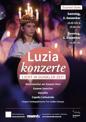 Luzia Konzertreihe 2026 - Licht in dunkler Nacht
