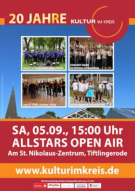 Kultur im Kreis Göttingen - Allstars Musikfestival (Open-Air)