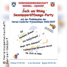 Jeck am Rhing - Sessionseröffnungs-Party