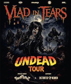 Vlad in Tears - Undead Tour 2026 - Metalville, Flying Dolphin & Lucky Bob present: