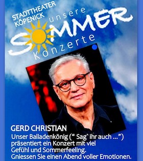 Unser Sommerkonzert mit Gerd Christian - Schlagersänger und ddr Star