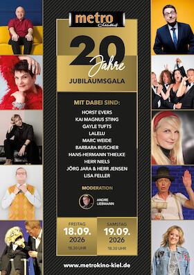 20 Jahre metro-Kino - Die Jubiläumsgala