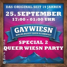 GAYWIESN - QUEER WIESN PARTY