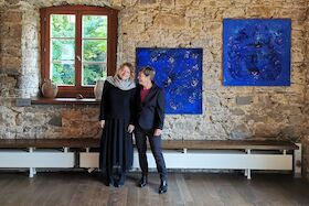 Vernissage "Seelenräume" trifft CD-Veröffentlichung "Reflexions"